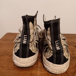 CONVERSE Dinosaur custom sneakers (LIAM) kids size 1.5